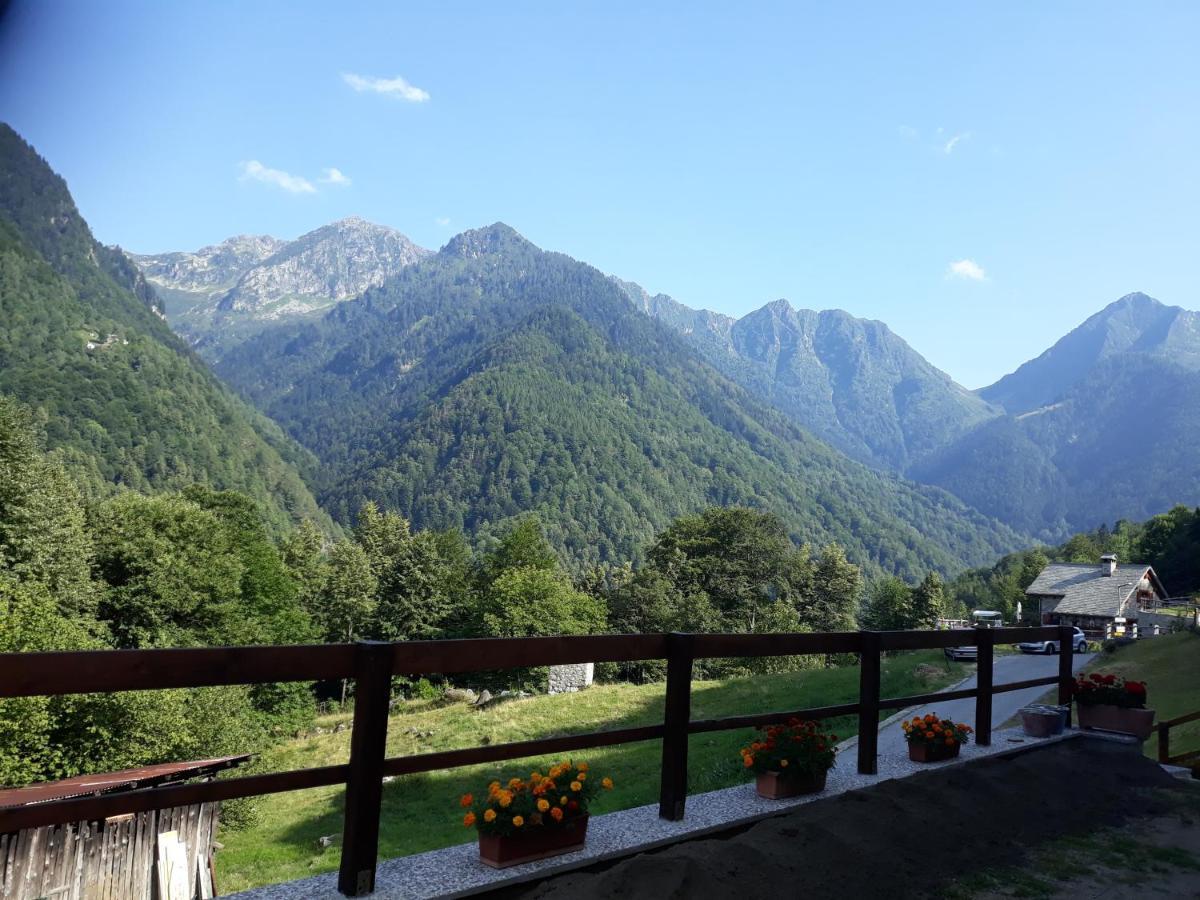 Casa All'Alpe Gaggetto B & B Anzino Екстериор снимка
