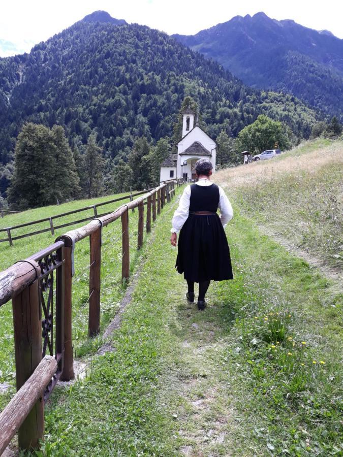 Casa All'Alpe Gaggetto B & B Anzino Екстериор снимка