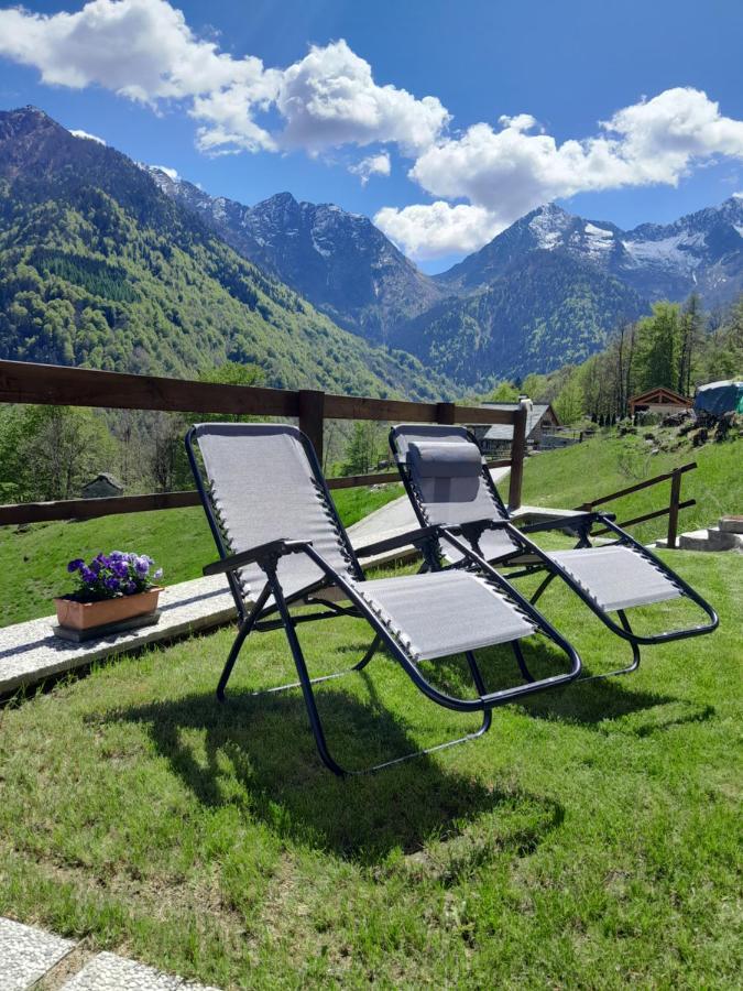 Casa All'Alpe Gaggetto B & B Anzino Екстериор снимка