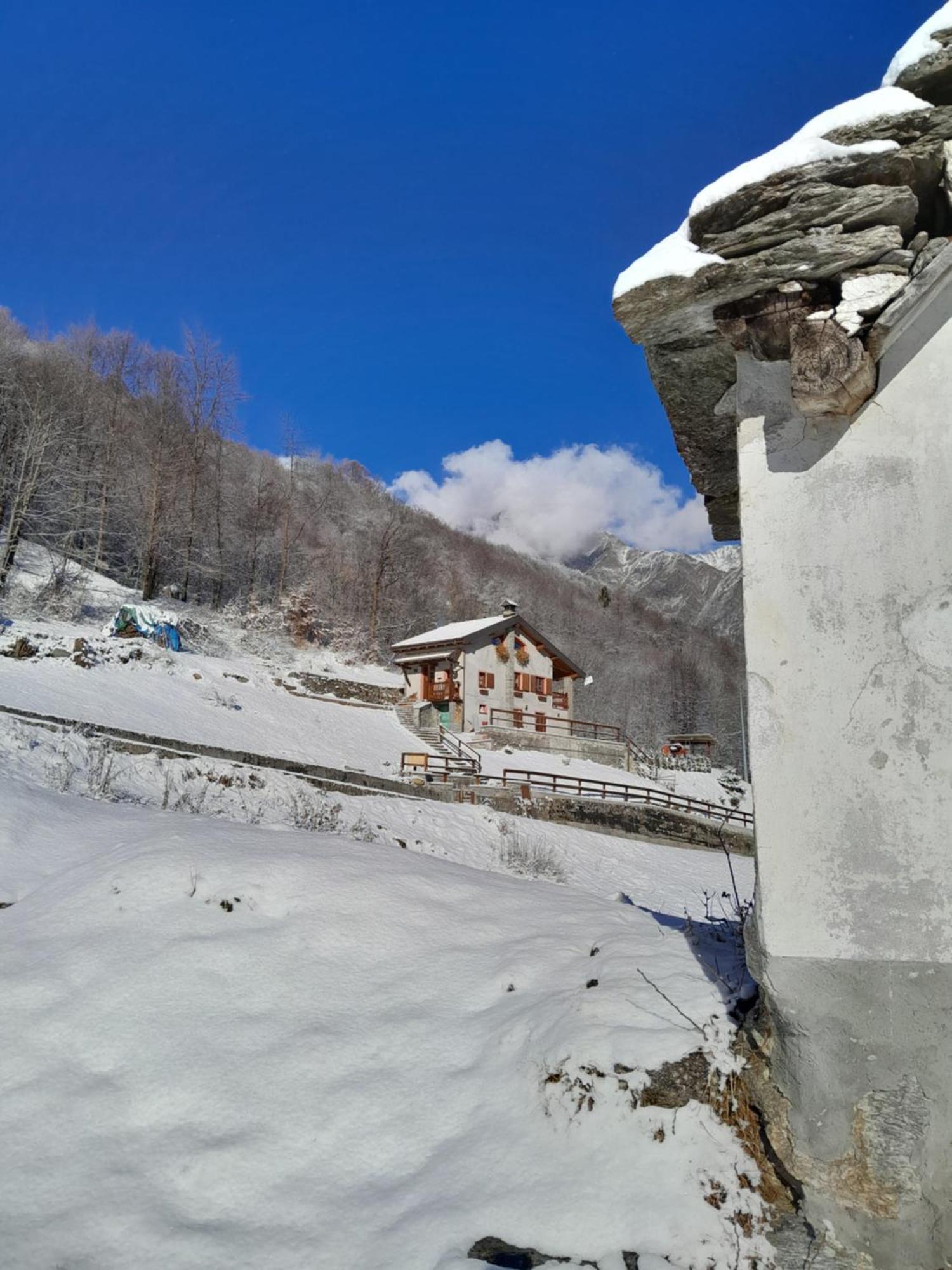 Casa All'Alpe Gaggetto B & B Anzino Екстериор снимка